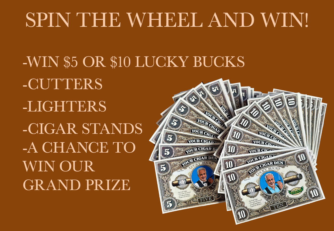 Spin to Win – Big Rewards with Every $25+ Purchase!